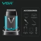 Электробритва VGR V-035S, шейвер, тройное лезвие, Vector Motor 8000–10000 RPM, LED-дисплей - изображение 10