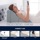 Ергономічна подушка-клин NOFFA для спини з піною Memory Foam - зображення 4