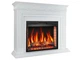 Каминокомплект ArtiFlame Pratella AF28S белый 3D эффект живого пламени и тления поленьев со звуком и обогревом - изображение 2