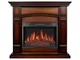 Каминокомплект ArtiFlame Manchester AF23S махагон коричневый антик эффект живого пламени со звуком и обогревом - изображение 1