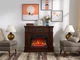 Каминокомплект ArtiFlame Toscana AF23BS russet с эффектом живого огня со звуком и обогревом - изображение 9