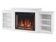 ТВ тумба с камином ArtiFlame Vogue AF28S белый 3D эффект живого пламени и тления поленьев со звуком и обогревом - изображение 3