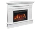Каминокомплект угловой ArtiFlame Albion Corner AF23S белый эффект мерцающих дров со звуком и обогревом - изображение 2
