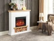 Каминокомплект ArtiFlame Shelford AF23BS білий ефект живого полум'я зі звуком та обігрівом - зображення 6