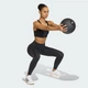 Бра Optime Workout 3-Stripes Medium Support adidas JX5006 (XS) черный (4068822422765) - изображение 3