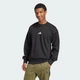 Мужской свитшот Essentials Feelcozy Fleece adidas JE3794 (M) черный (4067905783823) - изображение 1