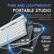 Беспроводной комплект клавиатура и мышь Cyberpunk Style бесшумный набор Bluetooth/2.4 ГГц с RGB-подсветкой Black - изображение 5