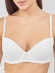 Бюстгальтер с Push-up бесшовный brabrabra 076С 80A Белый (6907207937877) - изображение 3