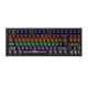 Клавіатура Vinga KBGM-110 87 key LED Blue Switch USB Black - зображення 3