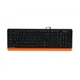 Клавіатура A4Tech FKS10 USB Orange - зображення 1