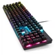 Клавиатура Vinga KBGM-100 LED Blue Switch USB Black - изображение 3