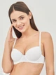 Бюстгальтер бесшовный brabrabra 108С 75B Белый (6907207938935) - изображение 1