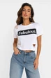 Топ женский однотонный молочного цвета Fashion размер 42-44 (217556) - изображение 1