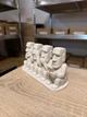 Статуетка інтер'єрна "Мовчазні камені" 3D-друк білий - зображення 3