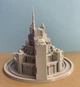 Коллекционная модель Замок Минас Тирит Minas Tirith Властелин Колец / Статуэтка Крепость Minas Tirith декор 3D печать 120 мм - изображение 3