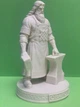 Статуетка Бог Сварог Пластик 3D друк Колір слонова кістка 120 мм - зображення 8