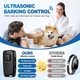 Ультразвуковой отпугиватель и тренер для собак Ultrasonic A3 + фонарик Type-C Черный - изображение 5