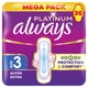 Гигиенические прокладки Always Platinum Super Extra Размер 3 36 шт. (8700216784559) - изображение 1