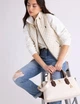 Сумка сетчел U.S. POLO ASSN. кремова - изображение 3