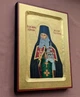 Писаная икона Святого Преподобного Гавриила Афонского 17×23 см - изображение 3