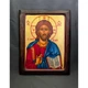 Греческая писаная икона Иисус Христос Спаситель 23,5×29 см - изображение 1