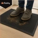 Коврик придверный Ruhhy 26185 90 × 60 см с 3D-структурой противоскользящий черный - изображение 7