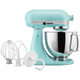 Кухонна машина KitchenAid Artisan 4,7 л 5KSM125EMI з відкидним блоком мінеральна вода (блакитний) - зображення 3