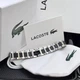 Браслет мужской Lacoste черный с серебристым - изображение 3