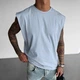 Майка серая однотонная базовая gray M (295692) - изображение 2