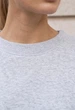 Свитшот Женский Стаф Серый Базовый Меланж Staff Zy Dark Gray Melange XS (400899) - изображение 3