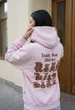 Женское Худи Стаф Розовый Оверсайз Staff Lav Bear Oversize XS (400908) - изображение 1