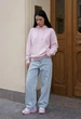 Женское Худи Стаф Розовый Оверсайз Staff Lav Bear Oversize XS (400908) - изображение 4