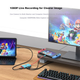 Карта видеозахвата Shengwei DHC0003J USB 3.0 для Nintendo Switch с док-станцией, черная - изображение 6
