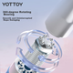 Скакалка Yottoy Speed скоростная стальная для взрослых, черная - изображение 5
