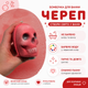 Бомбочка для ванны «Череп» 3D с фруктовым ароматом 170 г - изображение 2