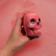 Бомбочка для ванны «Череп» 3D с фруктовым ароматом 170 г - изображение 4