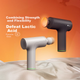 Массажер перкуссионный Keep Massage Gun для глубокого массажа мышц, G2, угольно-серый - изображение 9