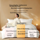 Зимнее одеяло Belleace Mercury Home Textile из 100% шерсти, двуспальное, 3.4 кг - изображение 5