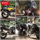 Чохол для заднього сидіння мотоцикла MOTOWOLF, сумка для їзди на мотоциклі, водонепроникна сумка, зносостійка сумка на хвостовій частині, підвісна сумка, бічна сумка для мотоциклетного спорядження, велика місткість - зображення 9