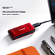 SSD диск Kingston XS1000 1TB USB 3.2 Gen 2 Type-C (SXS1000R/1000G) External Red - изображение 4