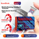 Карта пам'яті SanDisk microSD 128 ГБ A2 U3 V30 4K, читання 190 МБ/с, запис 90 МБ/с, для ігрових консолей - зображення 4