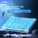 Охлаждающая подставка для ноутбука ICE COOREL Q9, игровая, с мощным воздушным потоком и регулировкой скорости, для Lenovo, Dell, Alienware, Legion, ASUS - изображение 4