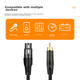 Кабель Yeren YR-YP62 RCA — XLR (мама) балансний 5 м - зображення 8