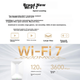 Маршрутизатор HONOR 5 Gigabit Version [идеальный компаньон Magic7 для интернета], WiFi 7 Gigabit Router BE3600, ускорение сети с помощью ИИ, проникновение сквозь стены в доме, двухдиапазонная агрегация - изображение 5