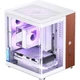 Корпус JONSBO TK-0 White ITX алюминиевый с панелью из ореха, БП SFX, разъем Type-C - изображение 1