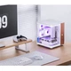 Корпус JONSBO TK-0 White ITX алюминиевый с панелью из ореха, БП SFX, разъем Type-C - изображение 4