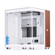 Корпус JONSBO TK-0 White ITX алюминиевый с панелью из ореха, БП SFX, разъем Type-C - изображение 11