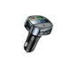 FM-модулятор автомобільний трансмітер з Bluetooth HOCO E70 Celebration Type-C PD 30W + USB QC 3.0 з швидкою зарядкою Чорний - зображення 2