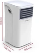 Кондиціонер мобільний Ariston MOBIS PLUS 10 - зображення 4