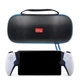 Твердий захисний кейс iPlay HBP-574 для PlayStation Portal, чорний із синьою блискавкою - изображение 1
